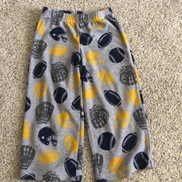CARTERS FLEECE PAJAMA BOTTOMS 3T - Picture 2 of 5